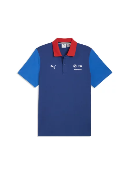 PUMA koszulka polo BMW M MOTORSPORT Essentials Akcesoria S niebieski
