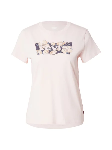 LEVI'S ® Tricou Perfect Tee bleumarin / deschis / verde / roz galben