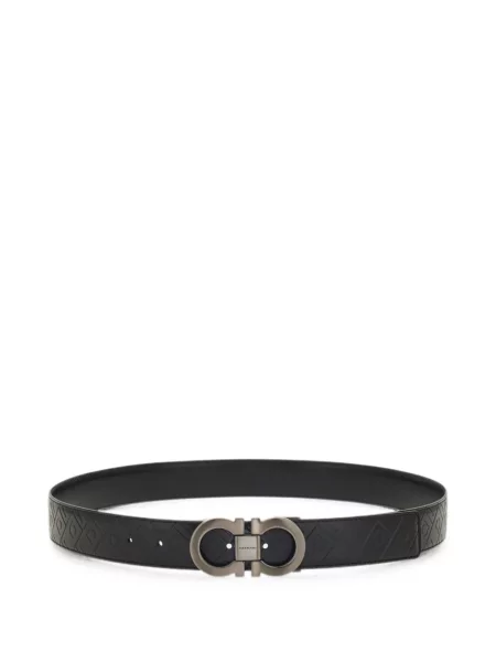 Cu centură reversibil curea Ferragamo negru