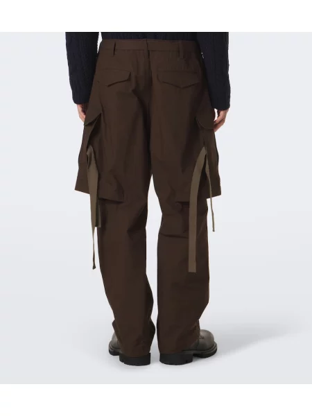 Pantaloni cargo Sacai maro