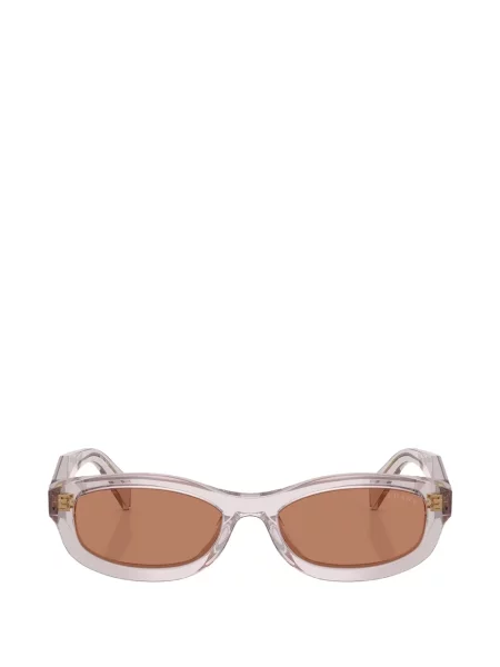 Ochelari de soare Prada Eyewear cu imprimeu geometric roz