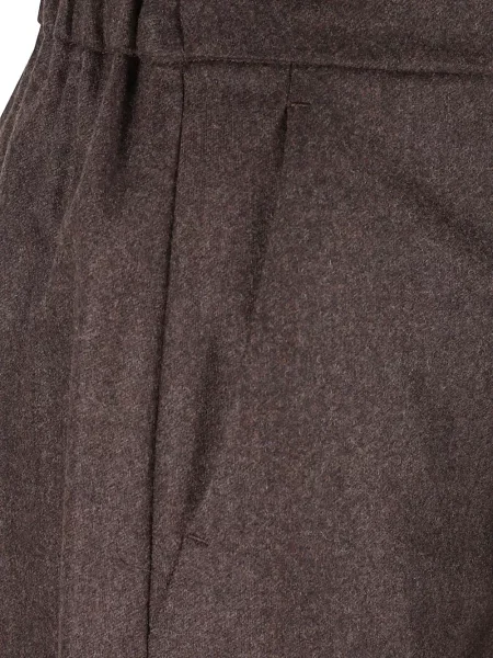 Pantaloni 's Max Mara cu cordon maro