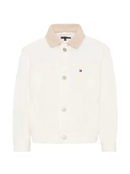 Kurtka dziecięca Tommy Hilfiger biała