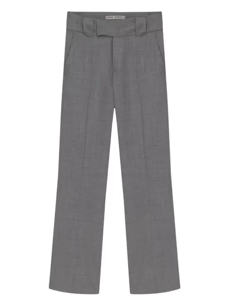 Pantaloni Misci de lână gri