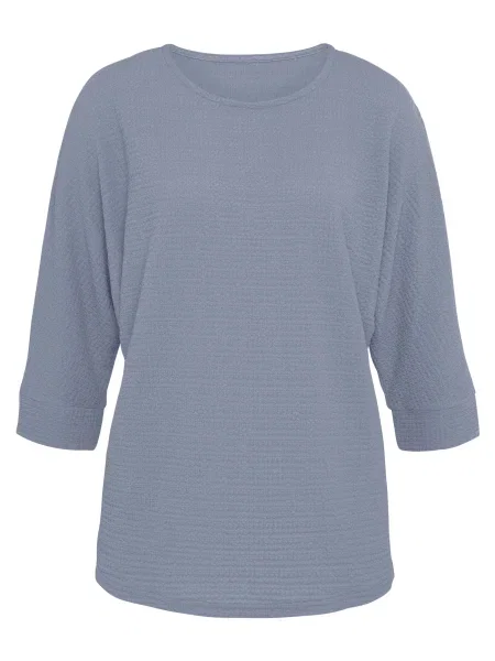 VIVANCE Majica golobje modra