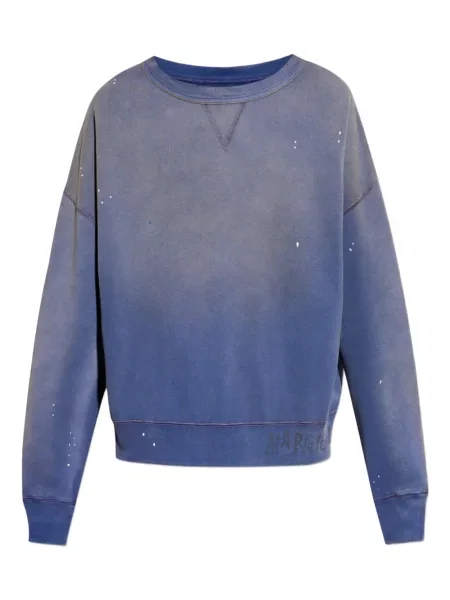 Hanorac Maison Margiela cu imagine albastru