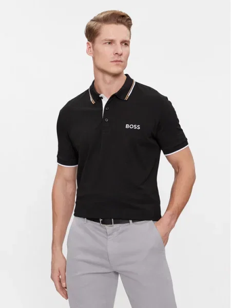 Boss Tricou polo Paddy Pro negru