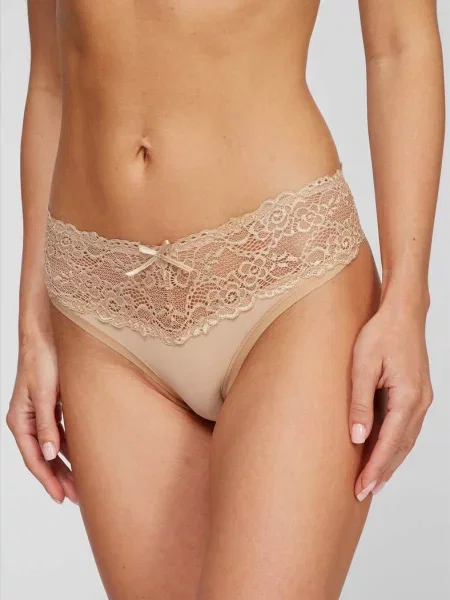 Женские трусики слип MUSA бежеві