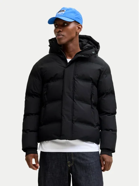Jack & Jones Geacă de iarnă Fusion negru
