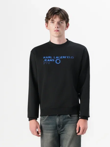 Karl Lagerfeld Jeans Hanorac negru