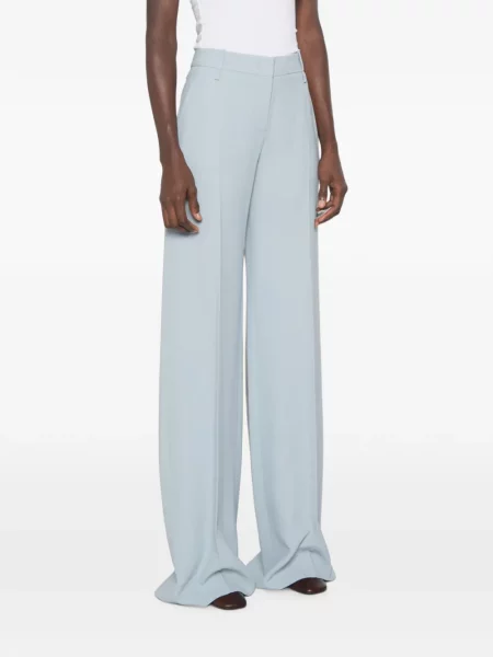 Pantaloni palazzo Ermanno Scervino albastru