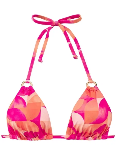 LASCANA Sutien costum de baie portocaliu / portocaliu caisă / portocaliu piersică / neon roz