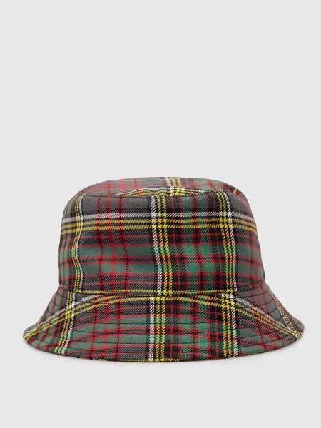 Панама з вовни в клітку Philosophy Di Lorenzo Serafini сірий