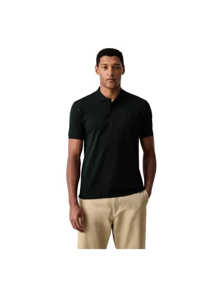 Koszulka polo Lacoste z logo czarna