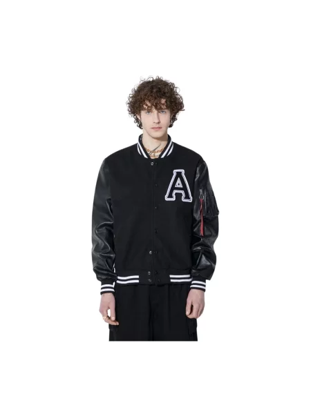 Kurtka bomber Alpha Industries czarny