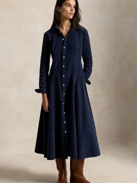 Polo Ralph Lauren rochie evazată simplă cu
