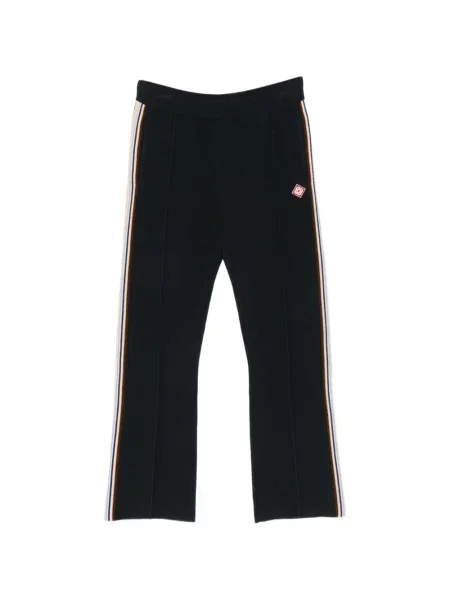Pantaloni Casablanca cu dungi alergare cu autograf albastru