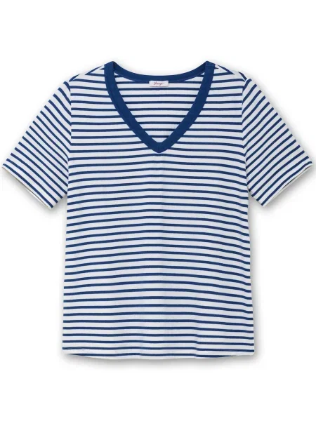 SHEEGO Tricou albastru alb
