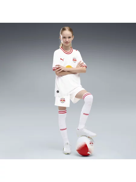 PUMA Młodzieżowe szorty FC Czerwony Bull Salzburg Akcesoria biały