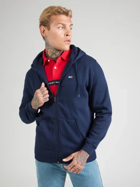 Tommy Jeans Hanorac bleumarin