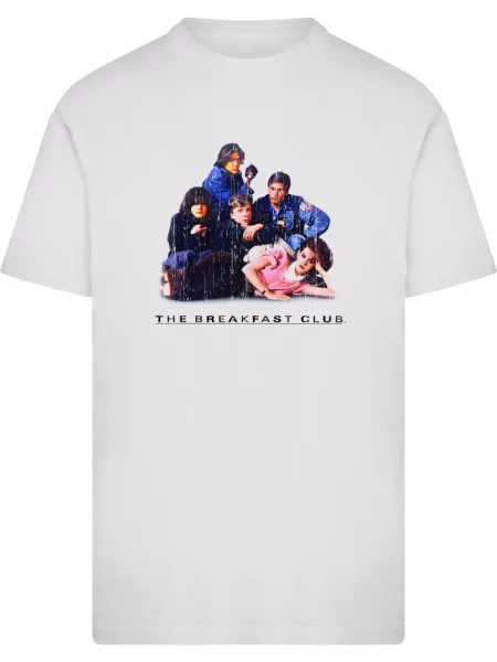 Merchcode Tricou The Breakfast Club mai multe culori alb