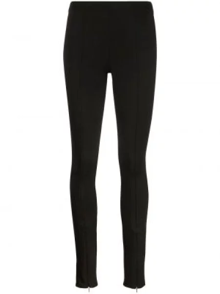 Leggings Calvin Klein cu broderie negru