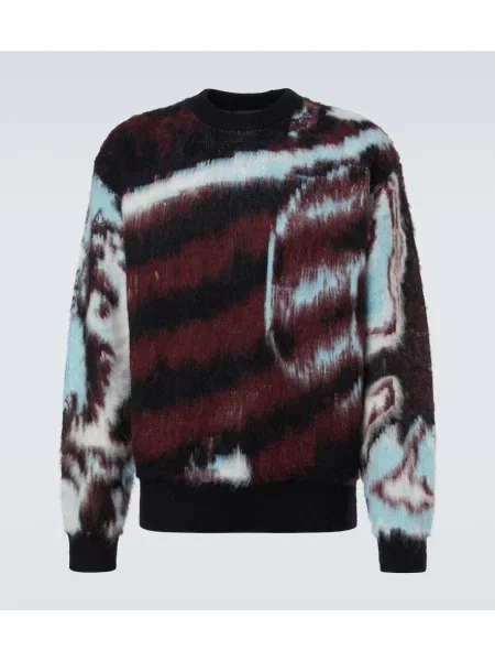 Pulover Aztech Mountain bordo