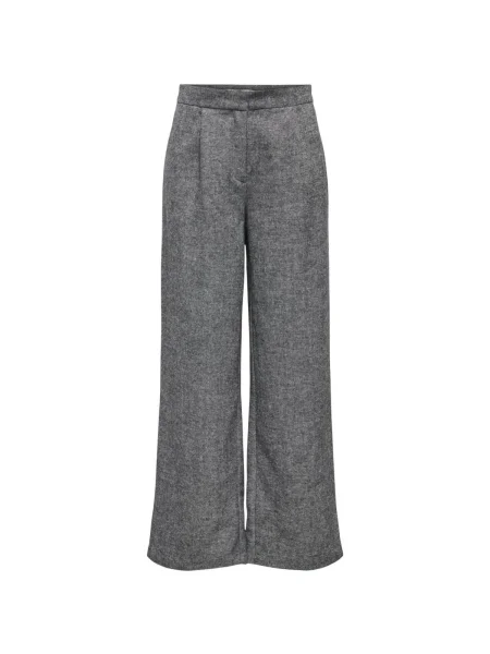 Pantaloni Only de lână gri