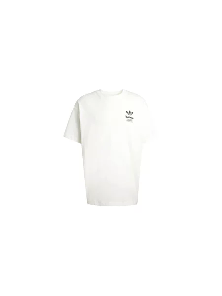 Adidas Japanese Racing Manga Graphic Tee Mężczyźni Koszulki adidas Originals Krem Size: M