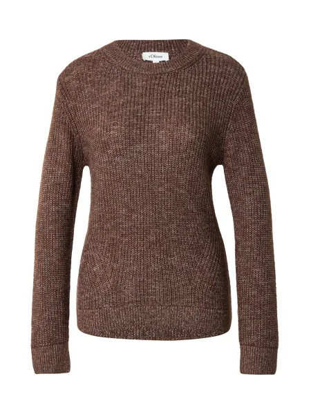 S.Oliver Pulover temno rjava