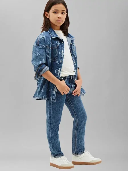 Calvin Klein Jeans дънки за деца DAD синьо