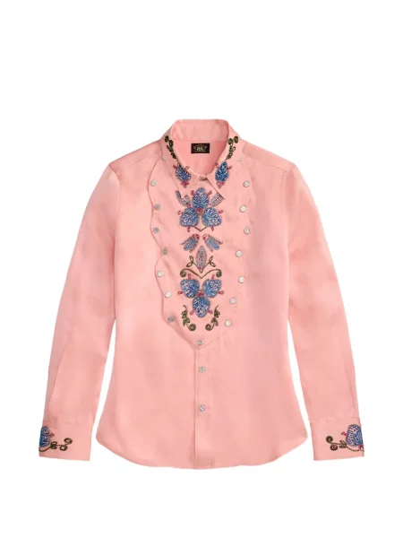 Cămașă Ralph Lauren Rrl roz