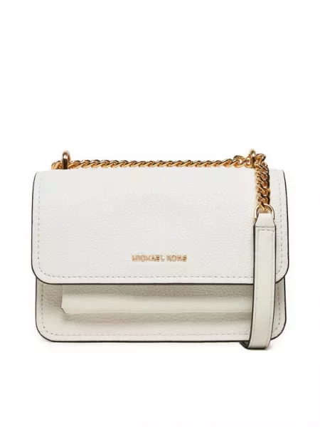 MICHAEL Michael Kors Rankinė su ilgu dirželiu balta