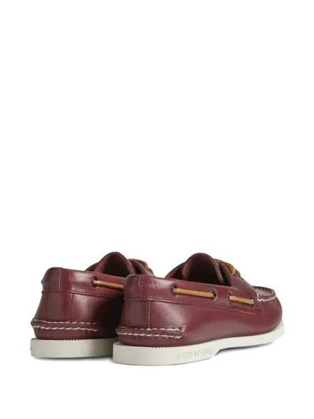 Pantofi Sperry Top-sider din piele roșu