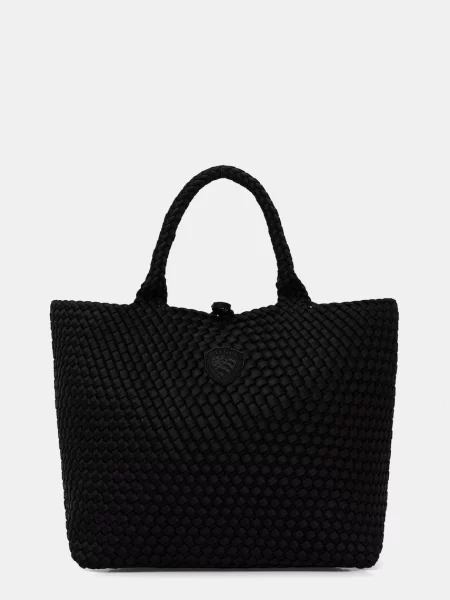 Blauer torebka shopper czarna