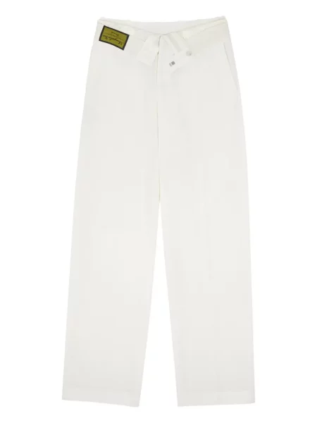 Pantaloni Mm6 Maison Margiela alb