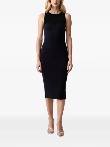 Rochie midi Elisabetta Franchi cu imagine albastru