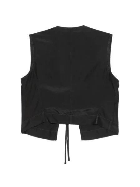 Vestă Barena de mătase negru