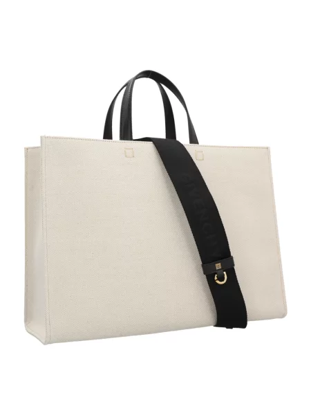 Torebka Givenchy w geometryczne wzory beżowa