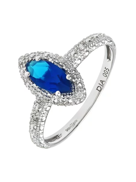 DIAMANT LETERNEL Inele argintiu
