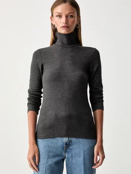 Tricou polo Marc O'polo din modal gri