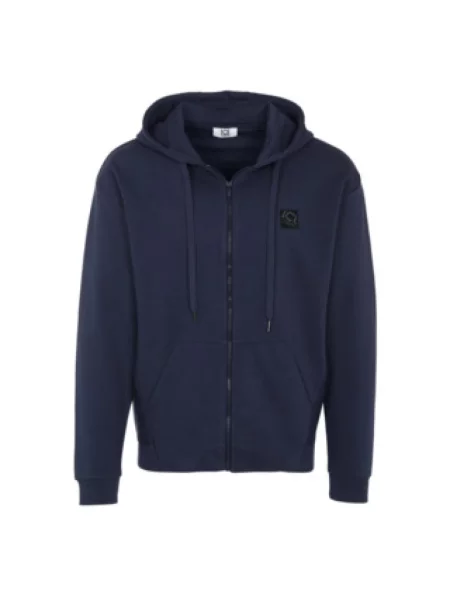 Bluza z kapturem Iceberg z kapturem niebieska