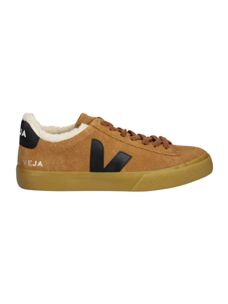 Sneakersy Veja Campo zamszowe brązowe