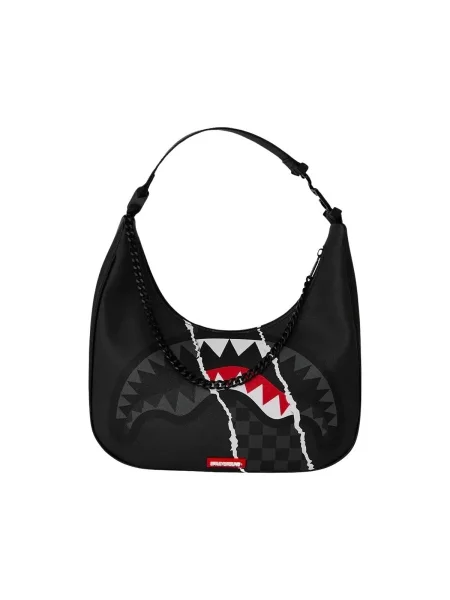 Shopper kabelka Sprayground z ekologickej kože sivá