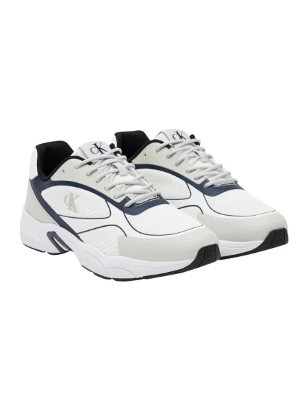 Sneakersy Calvin Klein Jeans skórzane
