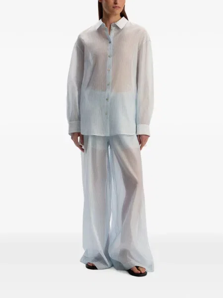 Pantaloni 12 Storeez cu dungi albastru