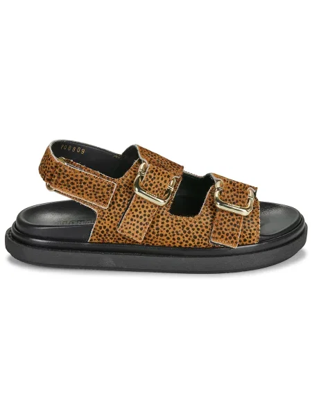 Pantofi Alohas din piele maro