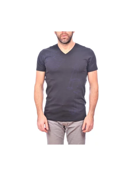 Koszulka Armani Jeans niebieska