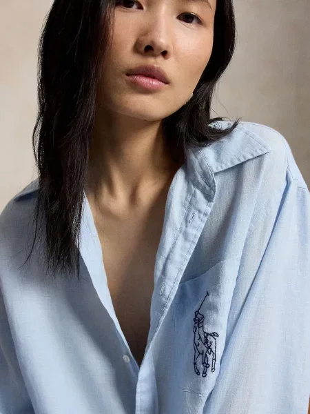 Льняная рубашка Polo Ralph Lauren