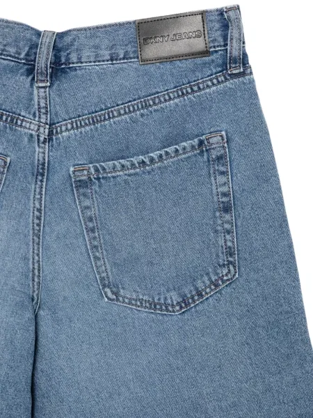 Šortai Dkny su autografu mėlyna